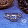 1.27ct Round Diamond Gold Engagement Ring - 01US79